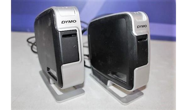 3 diverse DYMO toestellen, zonder kabels, werking niet gekend